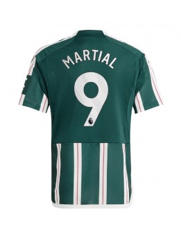 Manchester United Anthony Martial #9 Gostujuci Dres 2023-24 Kratak Rukavima